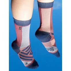 On Running On High Sock Women - Ox & Navy -ON RUNNING Winkel 304030 05 d 622992