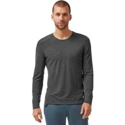 On Running On Comfort Long-T Long Sleeve Running Shirt - Black