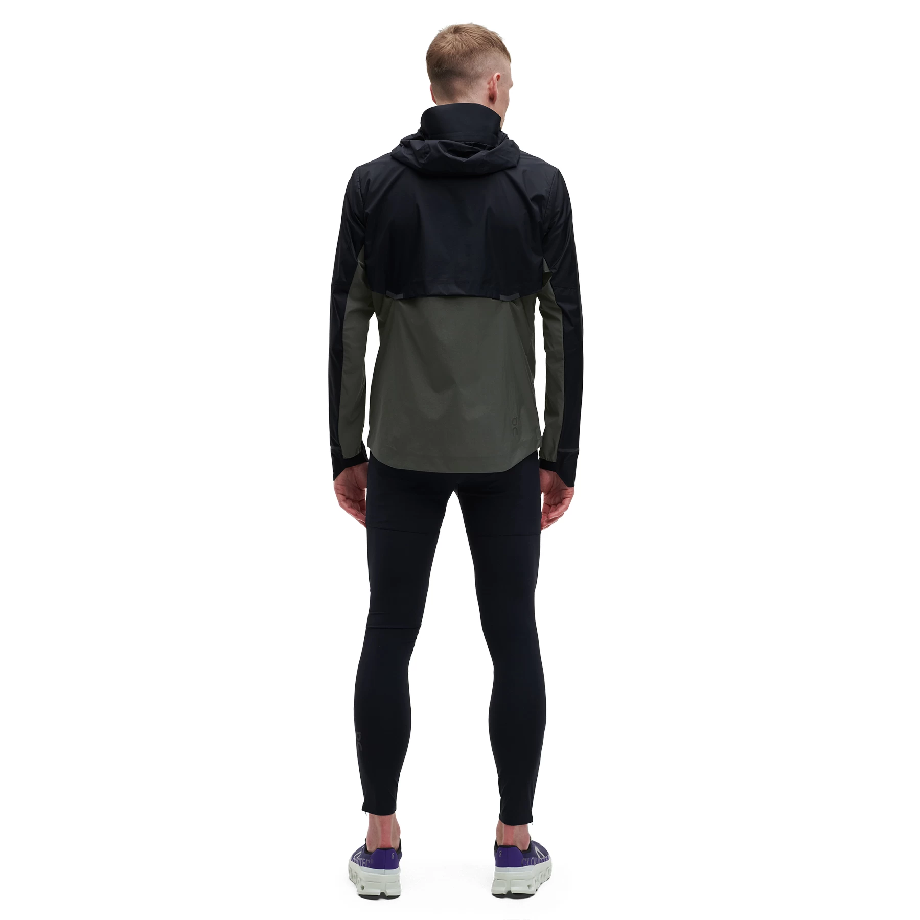On Running On Weather Jacket Hardloopjack - Black & Shadow 3 On Running On Weather Jacket Hardloopjack - Black & Shadow - Afbeelding 3