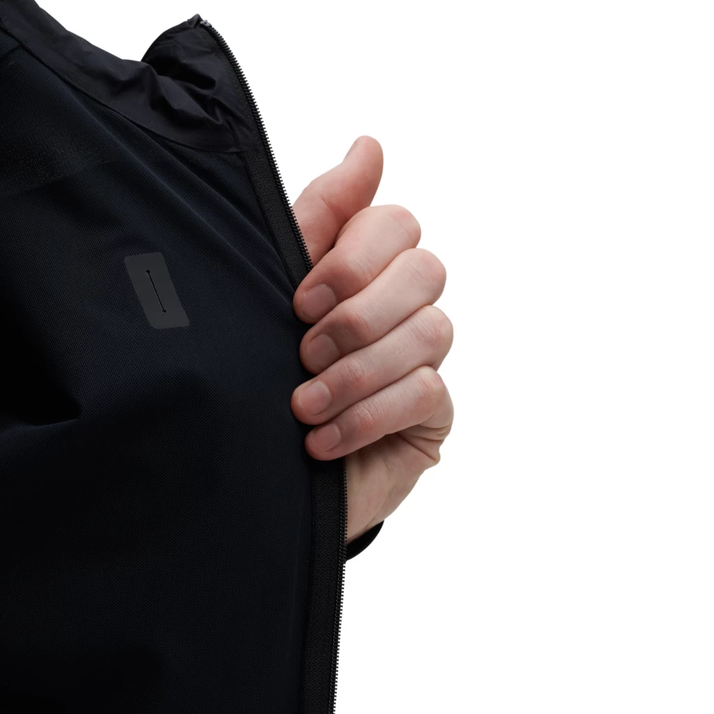 On Running On Weather Jacket Hardloopjack - Black & Shadow 6 On Running On Weather Jacket Hardloopjack - Black & Shadow - Afbeelding 6