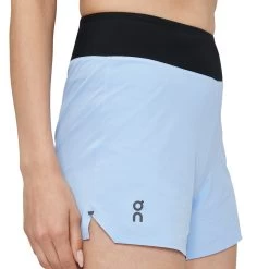 On Running On 5Inch Dames Hardloopbroek - Stratosphere & Black -ON RUNNING Winkel on 5inch running shorts women stratosphere black 6 1443224