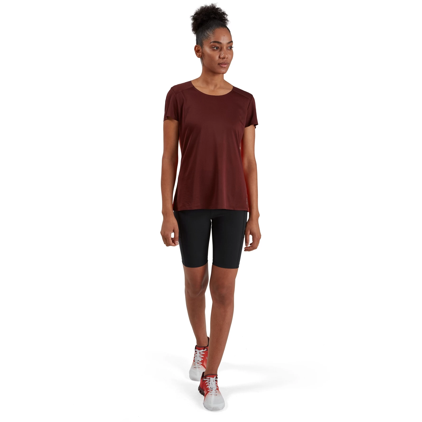 On Running On Active Shorts Dames - Mulberry & Black 9 On Running On Active Shorts Dames - Mulberry & Black - Afbeelding 9