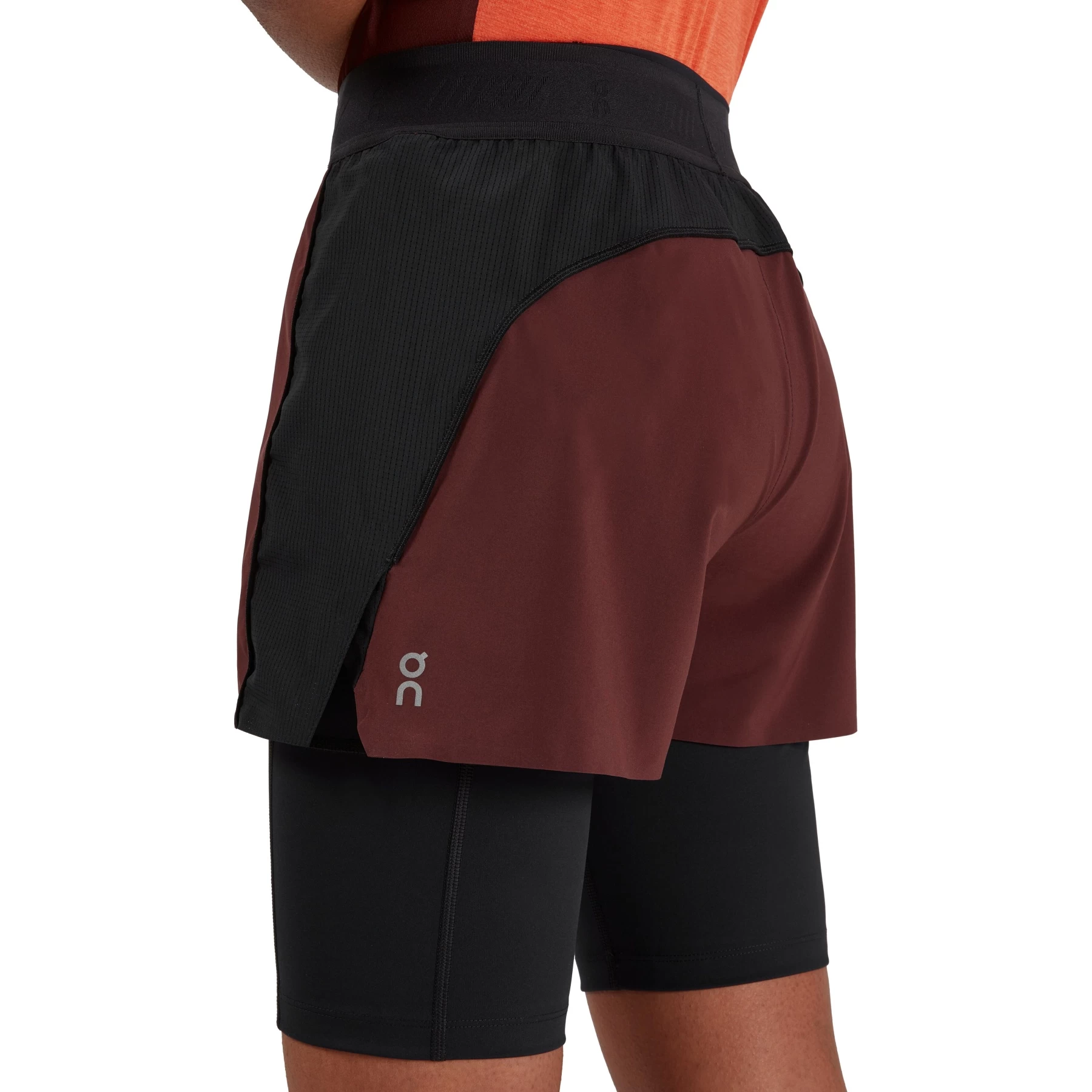 On Running On Active Shorts Dames - Mulberry & Black 5 On Running On Active Shorts Dames - Mulberry & Black - Afbeelding 5
