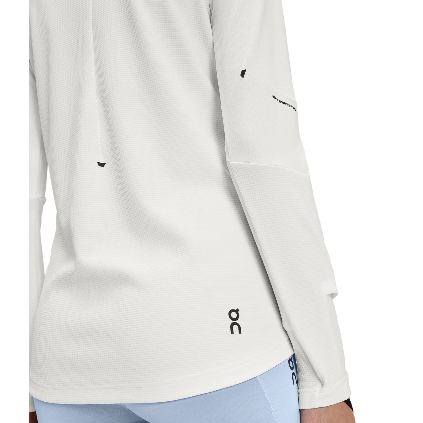 On Running On Climate Dames Shirt Met Lange Mouwen - Undyed-White 5 On Running On Climate Dames Shirt Met Lange Mouwen - Undyed-White - Afbeelding 5