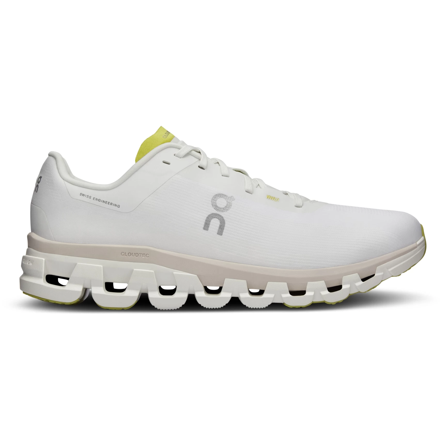 On Running On Cloudflow 4 Heren Hardloopschoenen - White & Sand 2 On Running On Cloudflow 4 Heren Hardloopschoenen - White & Sand - Afbeelding 2