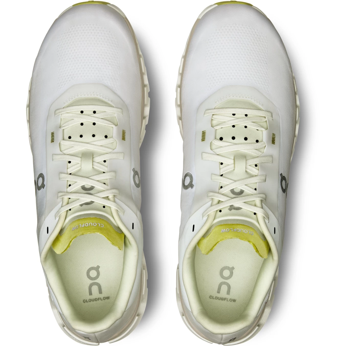 On Running On Cloudflow 4 Heren Hardloopschoenen - White & Sand 4 On Running On Cloudflow 4 Heren Hardloopschoenen - White & Sand - Afbeelding 4