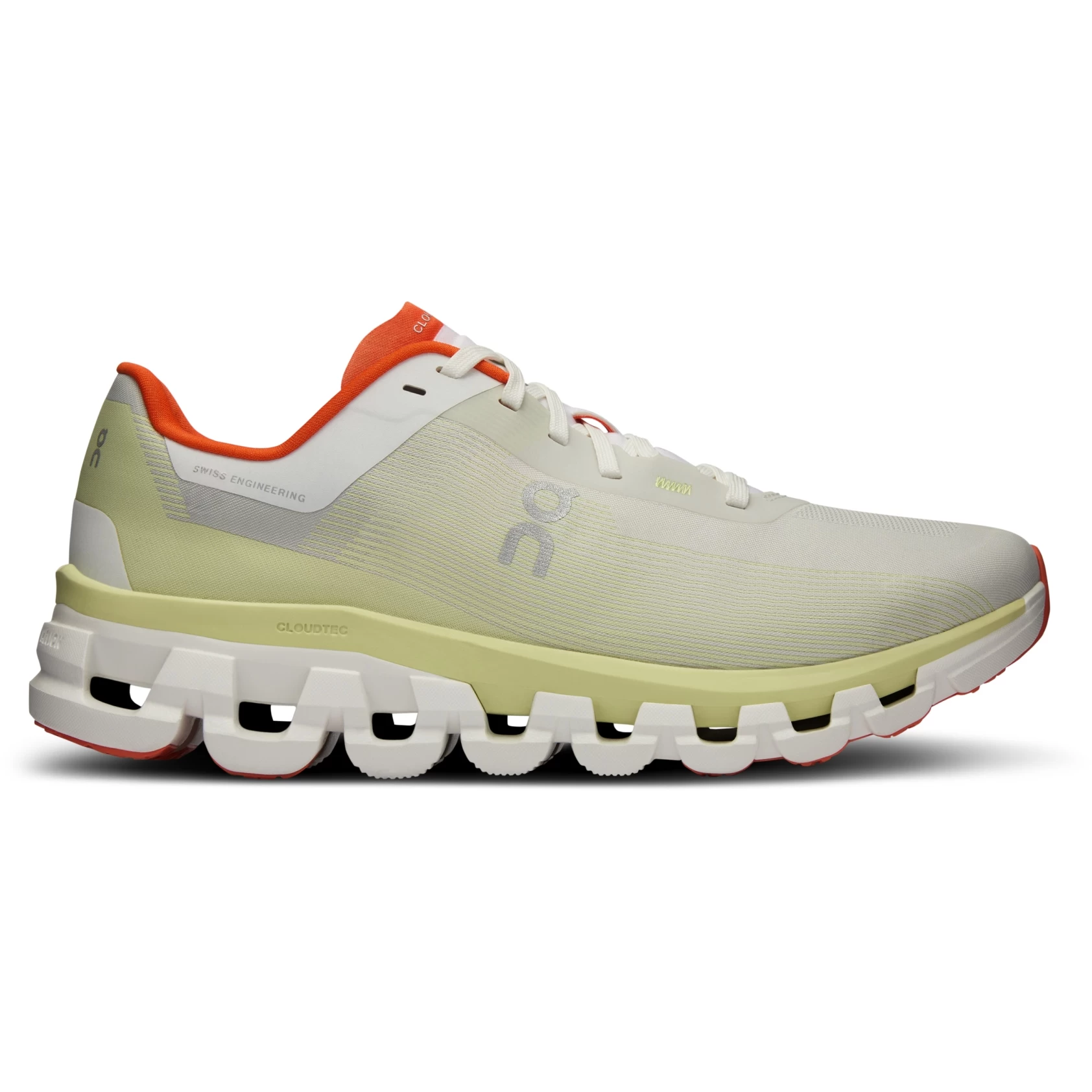 On Running On Cloudflow 4 Dames Hardloopschoenen - White & Hay 2 On Running On Cloudflow 4 Dames Hardloopschoenen - White & Hay - Afbeelding 2
