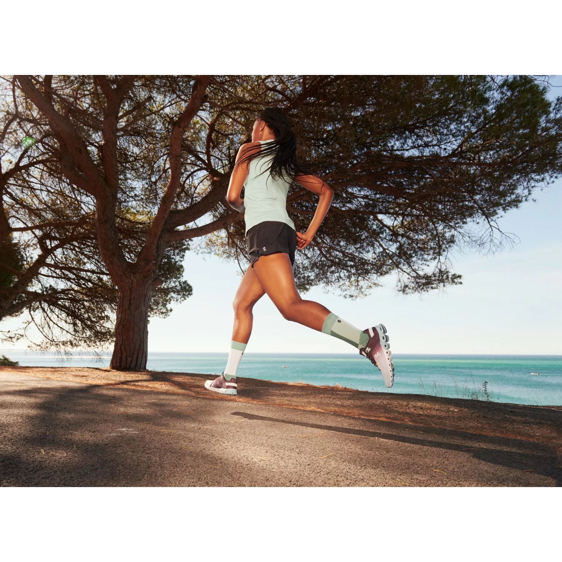 On Running On Cloudflow Dames Hardloopschoenen - Mulberry & Mineral 7 On Running On Cloudflow Dames Hardloopschoenen - Mulberry & Mineral - Afbeelding 7