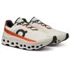 On Running On Cloudmonster Hardloopschoenen - Undyed-White & Flame