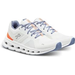 On Running On Cloudrunner Dames Hardloopschoenen - Undyed-White & Flame