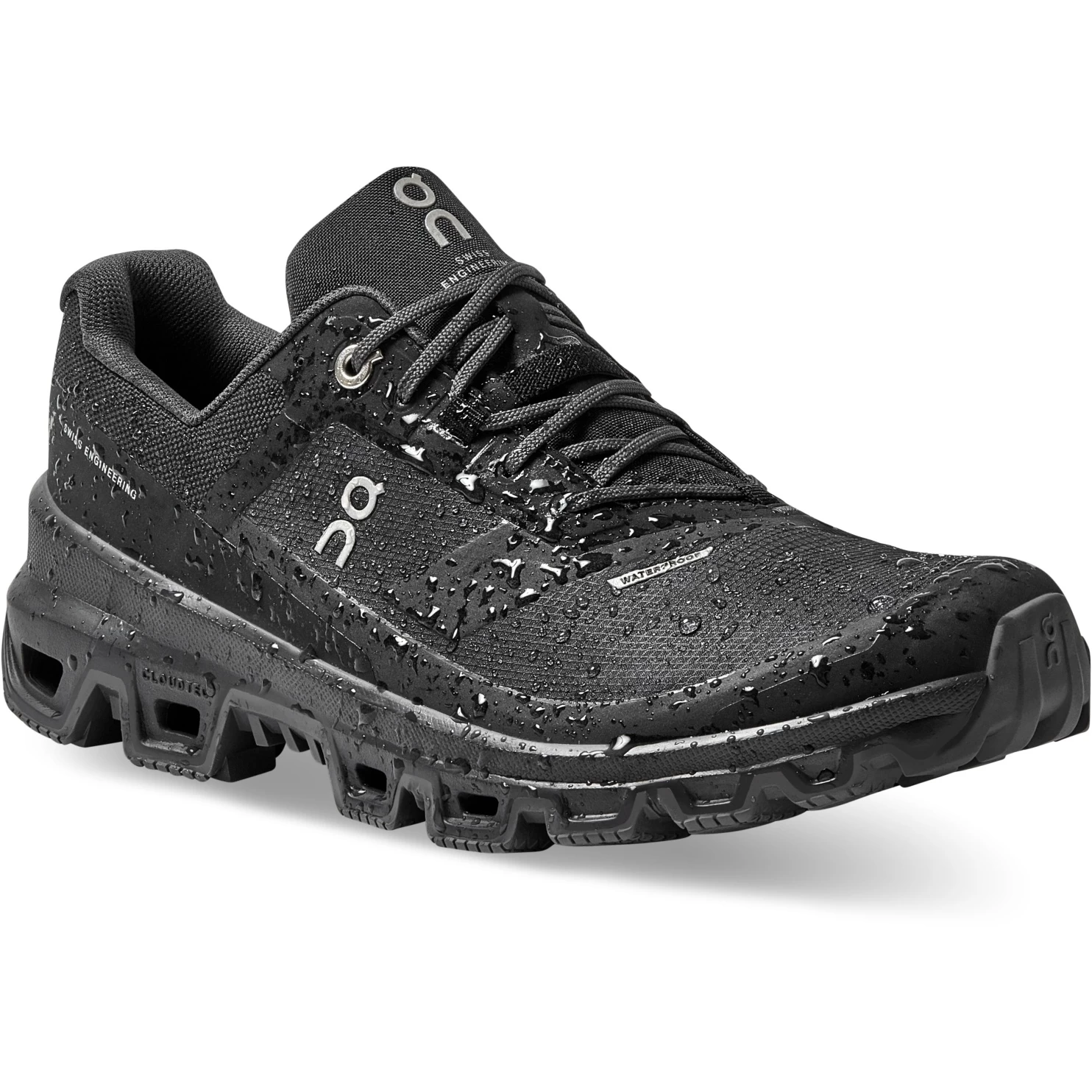 On Running On Cloudventure Waterproof Dames Trail Hardloopschoenen - Black 4 On Running On Cloudventure Waterproof Dames Trail Hardloopschoenen - Black - Afbeelding 4