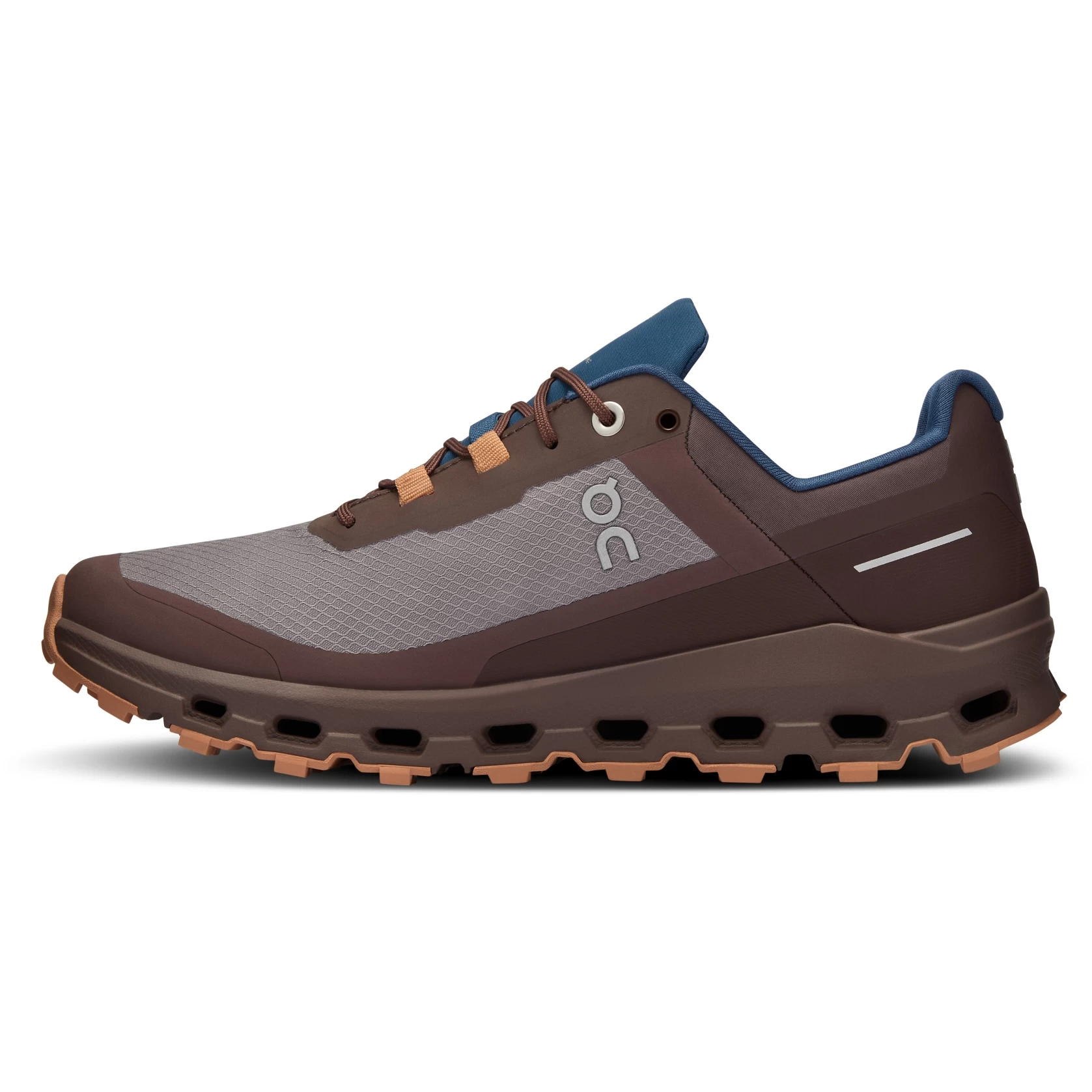 On Running On Cloudvista Waterproof Dames Trail Hardloopschoenen - Zinc & Grape 4 On Running On Cloudvista Waterproof Dames Trail Hardloopschoenen - Zinc & Grape - Afbeelding 4