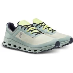 On Running On Cloudvista Waterproof Trail Hardloopschoenen - Chalk & Moss