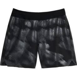 On Running On Lightweight Shorts Lumos Hardloopbroek - Zwart