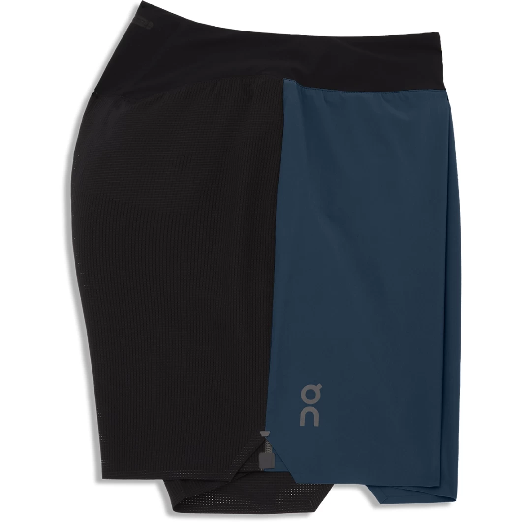 On Running On Lightweight Shorts Hardloopbroek - Navy & Black 1 On Running On Lightweight Shorts Hardloopbroek - Navy & Black