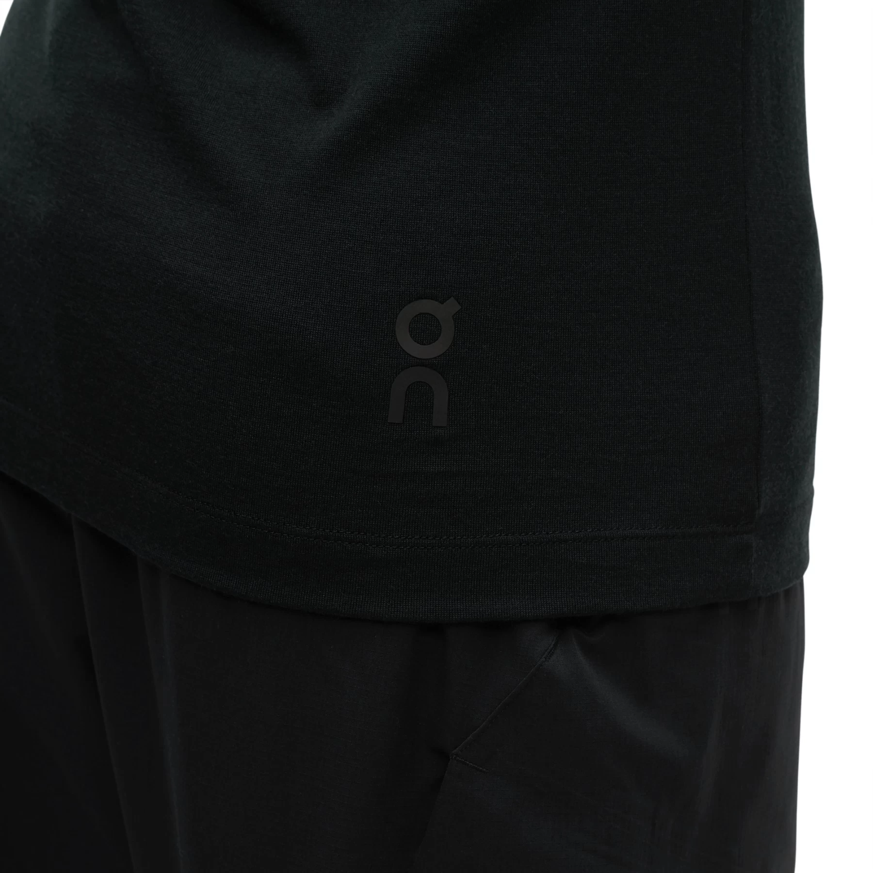 On Running On Merino Long-T Shirt Met Lange Mouwen - Zwart 8 On Running On Merino Long-T Shirt Met Lange Mouwen - Zwart - Afbeelding 8