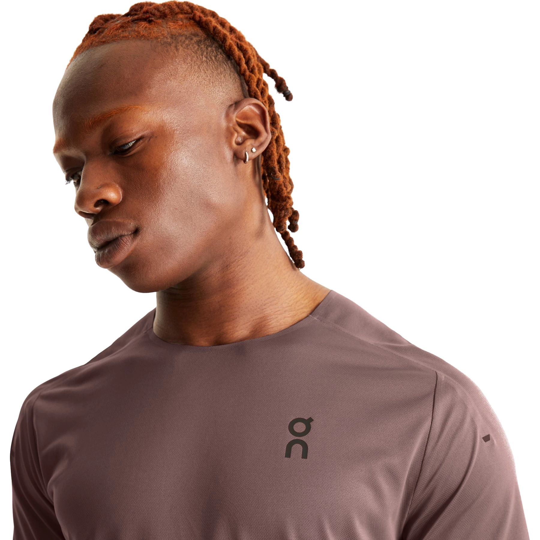 On Running On Performance-T Hardloopshirt - Grape & Zwart 4 On Running On Performance-T Hardloopshirt - Grape & Zwart - Afbeelding 4