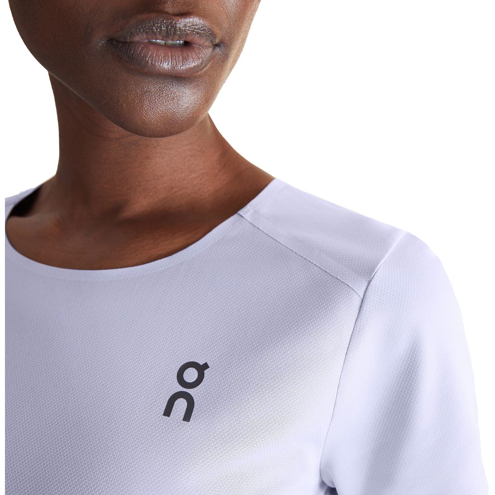 On Running On Performance-T Dames Hardloopshirt - Lavender & Black 4 On Running On Performance-T Dames Hardloopshirt - Lavender & Black - Afbeelding 4