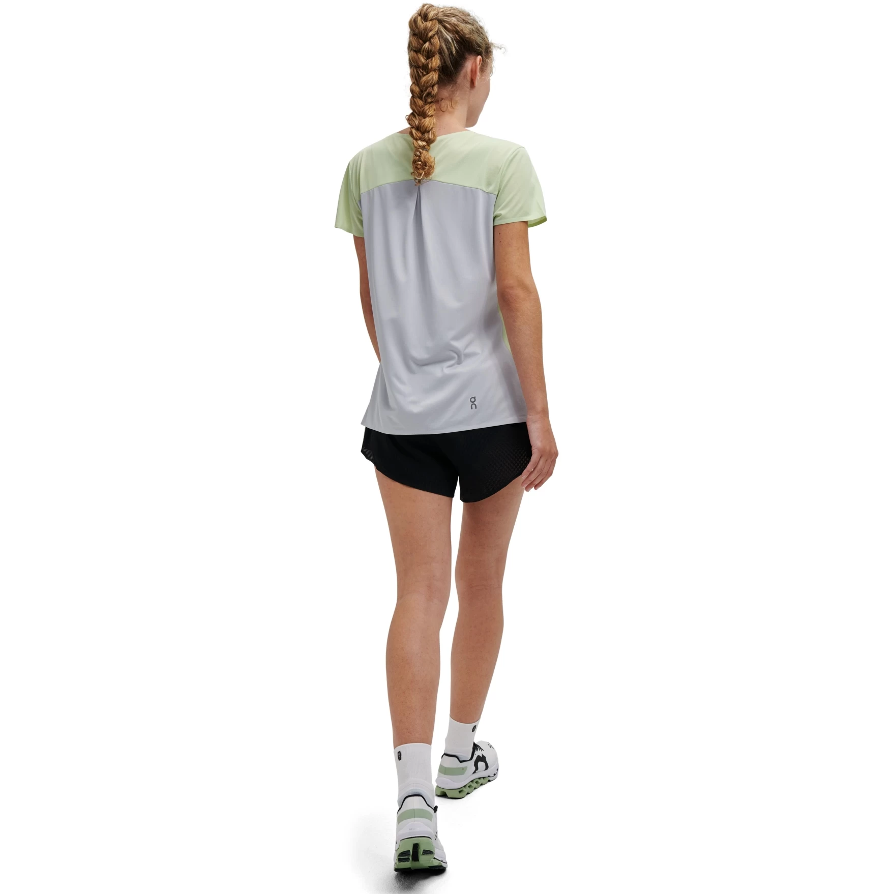 On Running On Performance-T Dames Hardloopshirt - Meadow & Glacier 3 On Running On Performance-T Dames Hardloopshirt - Meadow & Glacier - Afbeelding 3