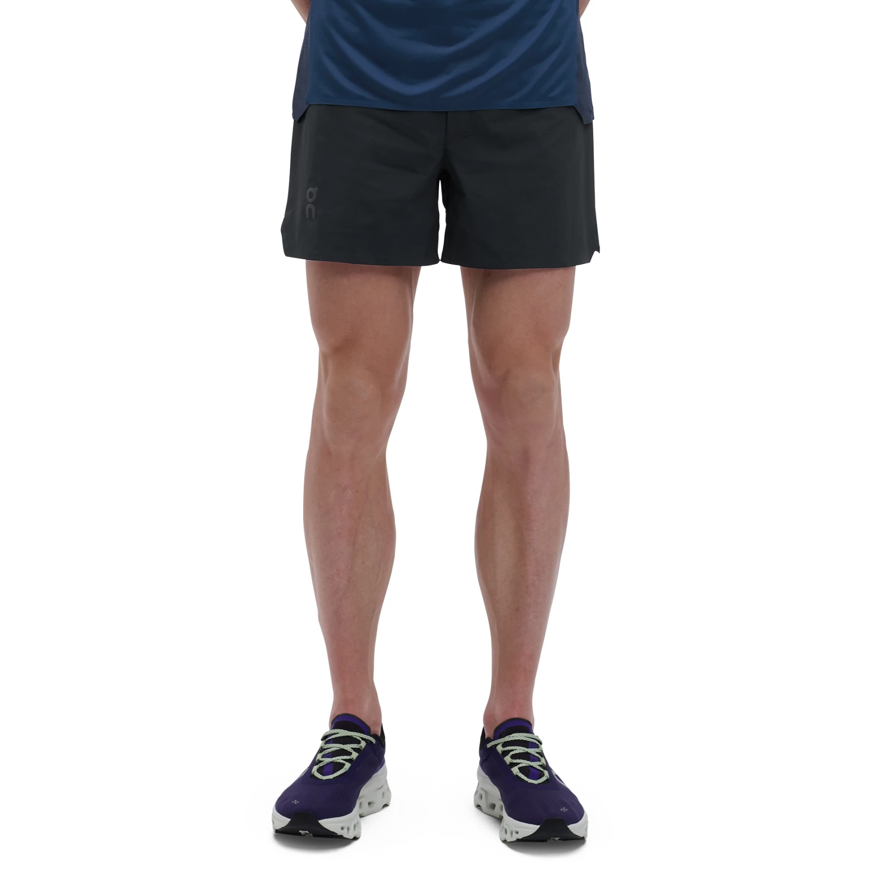 On Running On 5 Inch Lightweight Shorts Heren Hardloopshort - Black 2 On Running On 5 Inch Lightweight Shorts Heren Hardloopshort - Black - Afbeelding 2