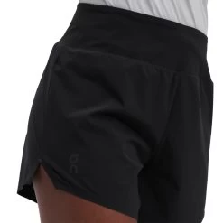 On Running On 5 Inch Running Shorts Women - Black -ON RUNNING Winkel on running 5 inch running shorts women black 10 1279057