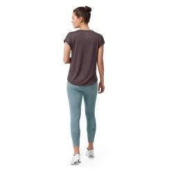On Running On Active-T Flow Women T-Shirt - Pebble -ON RUNNING Winkel on running active t flow women t shirt pebble 04 858444