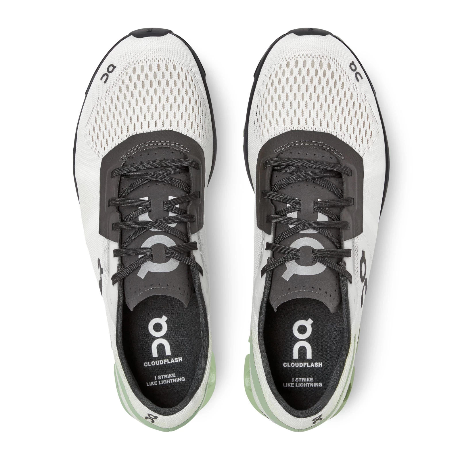 On Running On Cloudflash Women Running Shoe - White & Black 4 On Running On Cloudflash Women Running Shoe - White & Black - Afbeelding 4