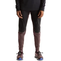 On Running Pants Hardloopbroek - Grape & Zwart