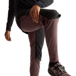 On Running Pants Hardloopbroek - Grape & Zwart -ON RUNNING Winkel on running pants grape black 4 1568929