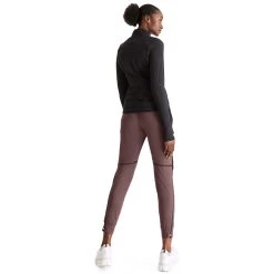 On Running Pants Dames Hardloop-Tights - Grape & Zwart -ON RUNNING Winkel on running pants women grape black 5 1568913