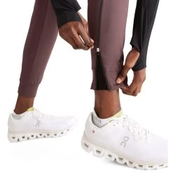 On Running Pants Dames Hardloop-Tights - Grape & Zwart -ON RUNNING Winkel on running pants women grape black 7 1568911