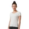 On Running On Performance-T Dames Hardloopshirt - Ice & White