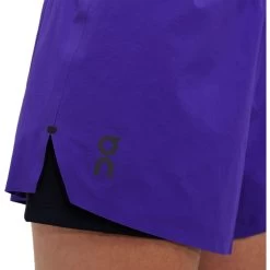 On Running Shorts Dames Hardloopbroek - Twilight & Black -ON RUNNING Winkel on running shorts women twilight black 6 1153075