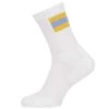 On Running On Tennis Sock Women - White & Mustard