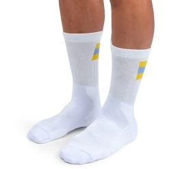 On Running On Tennis Sock - White & Mustard 8 On Running On Tennis Sock - White & Mustard -ON RUNNING Winkel on running tennis sock white mustard 3 1263241