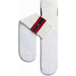 On Running On Tennis Sock - White & Red -ON RUNNING Winkel on running tennis sock white red 1 1263258 1
