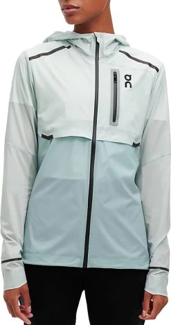 Hoodie On Running Weather-Jacket W