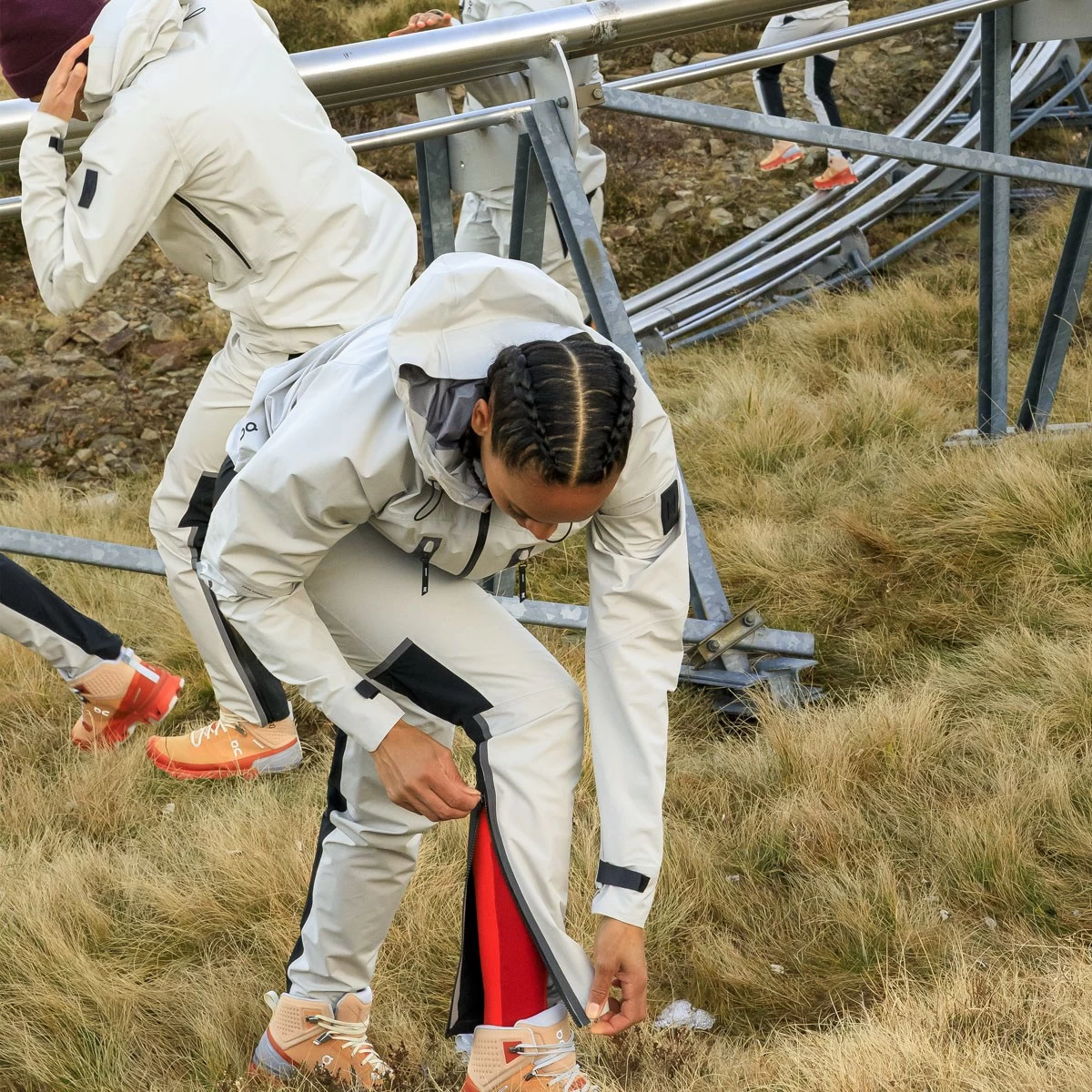 On Running On Storm Jacket Women - Pearl 10 On Running On Storm Jacket Women - Pearl - Afbeelding 10