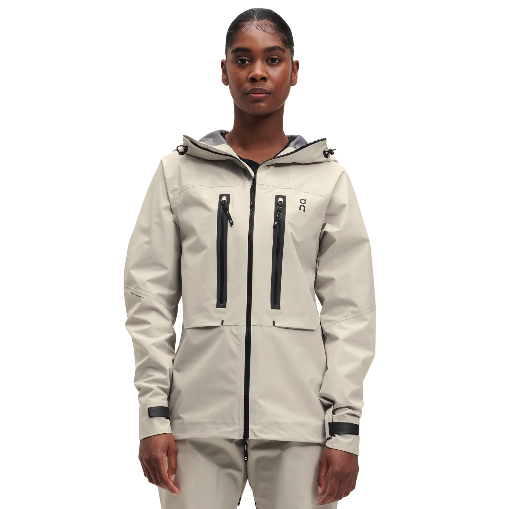 On Running On Storm Jacket Women - Pearl 1 On Running On Storm Jacket Women - Pearl