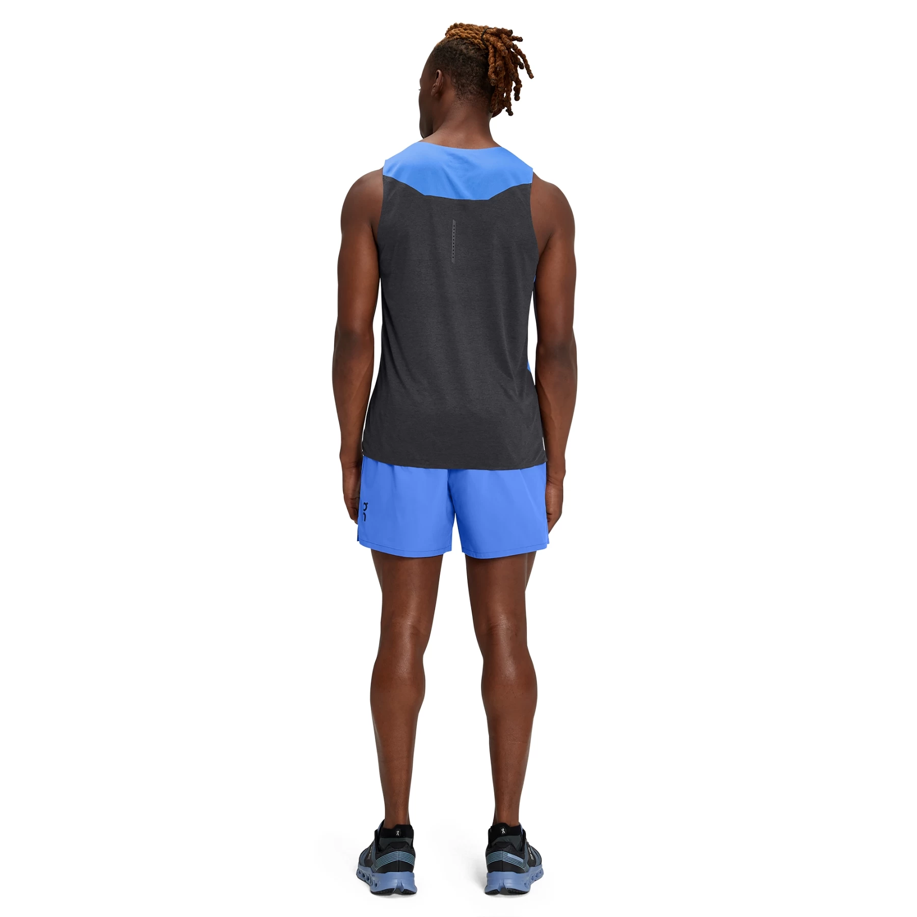 On Running On Tank-T Hardloopshirt - Cobalt & Black 3 On Running On Tank-T Hardloopshirt - Cobalt & Black - Afbeelding 3