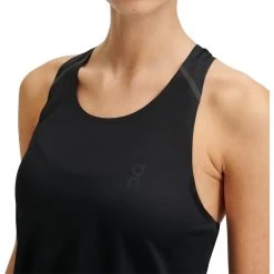 On Running On Tank-T Dames Hardloopshirt - Black & Glacier -ON RUNNING Winkel on tank t women running shirt black glacier 5 1153707