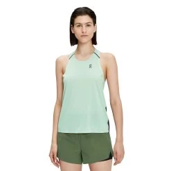 On Running On Tank-T Dames Hardloopshirt - Creek & Black