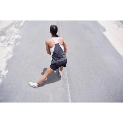 On Running On Tank-T Dames Hardloopshirt - Glacier & Black -ON RUNNING Winkel on tank t women running shirt glacier black 8 948796