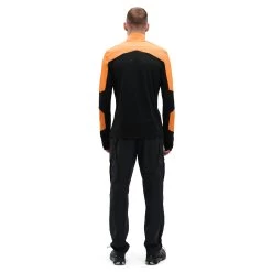 On Running On Trail Breaker Long Sleeve Running Shirt - Mango & Black -ON RUNNING Winkel on trail breaker long sleeve running shirt mango black 4 1278760
