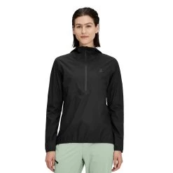 On Running On Waterproof Anorak Dames - Zwart