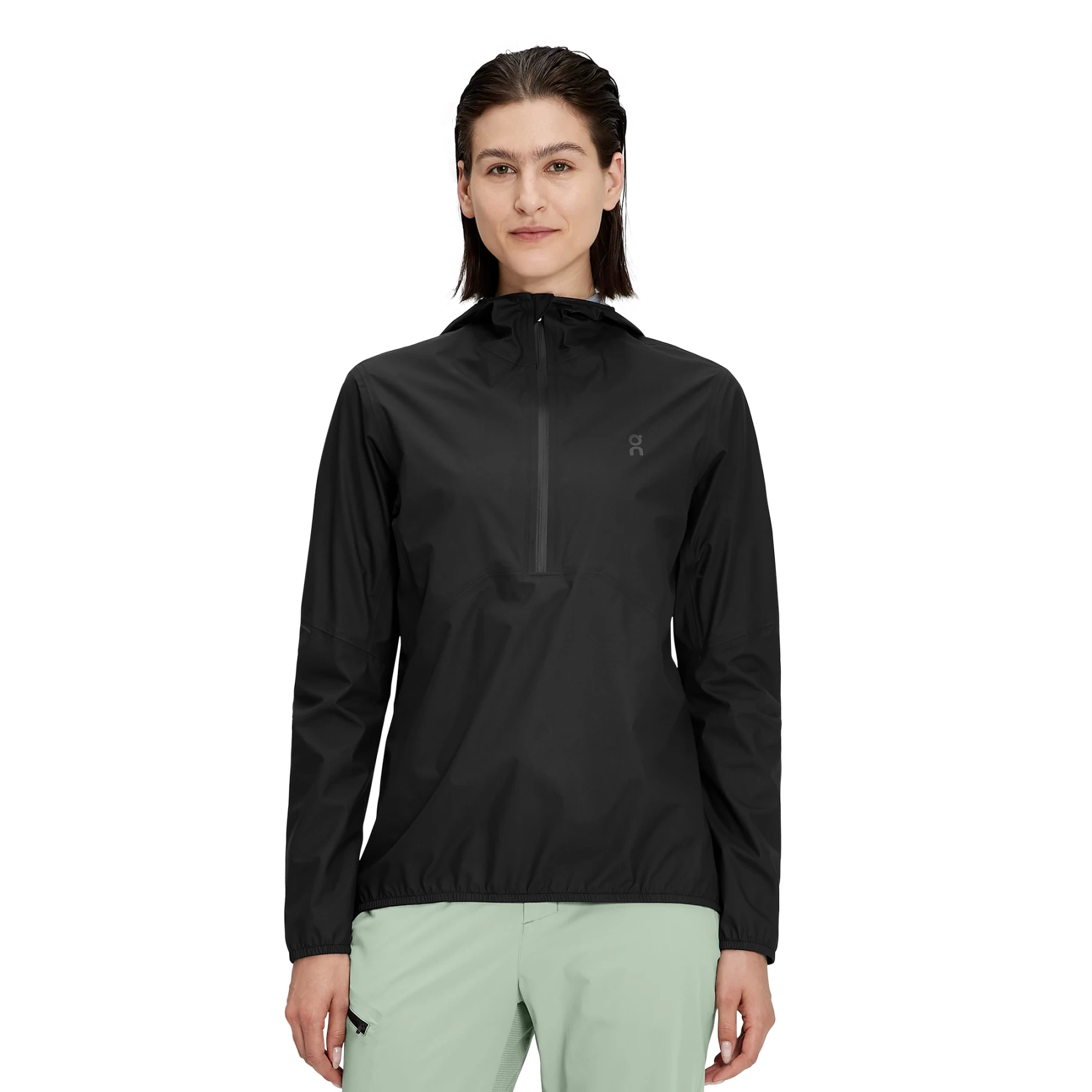 On Running On Waterproof Anorak Dames - Zwart 1 On Running On Waterproof Anorak Dames - Zwart