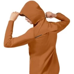On Running On Waterproof Anorak Dames - Pecan -ON RUNNING Winkel on waterproof anorak women pecan 7 974610