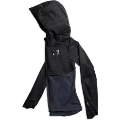 On Running On Weather Dames Hardloopjack - Black & Navy -ON RUNNING Winkel on weather jacket women black navy 1 949092