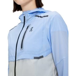 On Running On Weather Dames Hardloopjack - Stratosphere & Pearl -ON RUNNING Winkel on weather jacket women stratosphere pearl 4 1428173