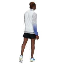 On Running On Zero Jacket Hardloopjack - Undyed-White & Cobalt -ON RUNNING Winkel on zero jacket undyed white cobalt 3 1443271
